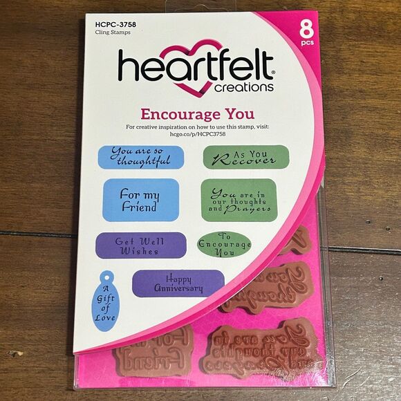 Heartfelt Creations Encourage You Stamp Set - Picture 1 of 3